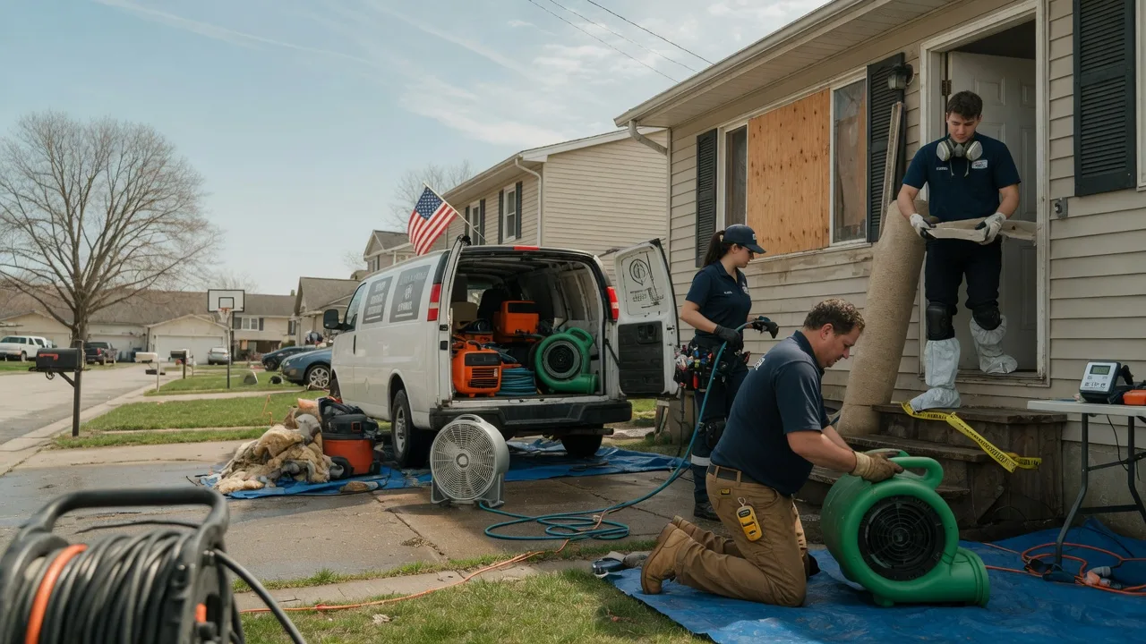 Water Damage Restoration in Lost City, WV near me
